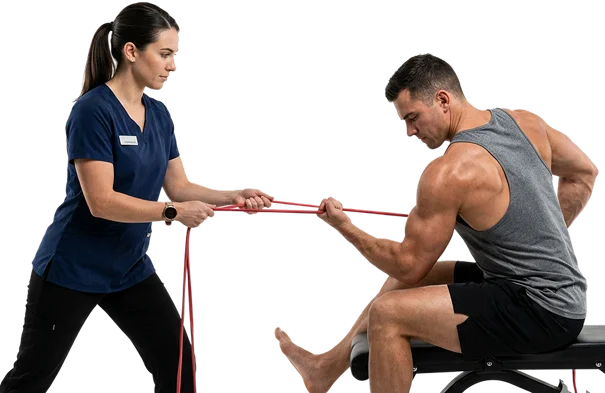 Medida objetiva da força muscular com acompanhamento profissional