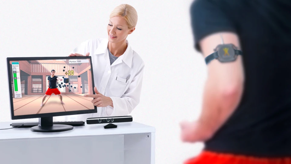 O grande diferencial do BioMovi na Reabilitação Virtual e Gameterapia