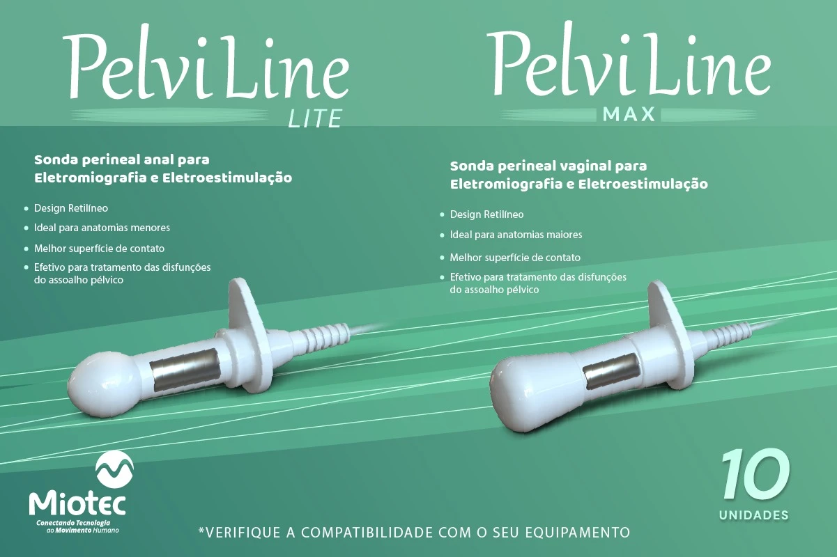 Conheça as novas sondas PelviLine e seu potencial para o tratamento do assoalho pélvico