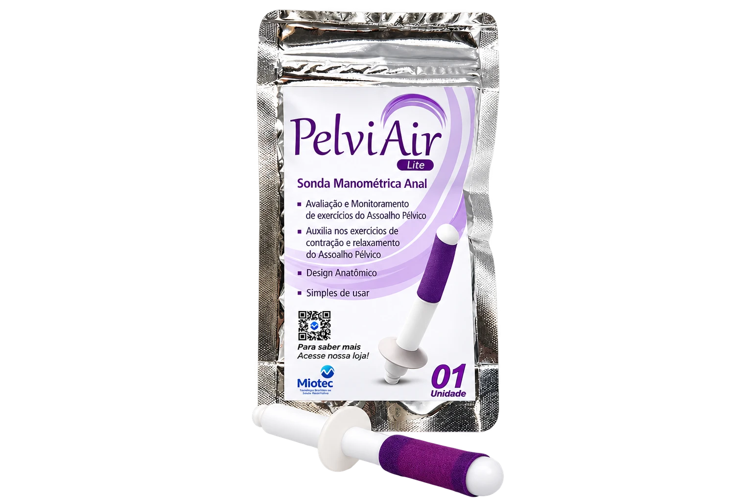 Capa do material PelviAir Lite (Sonda) 