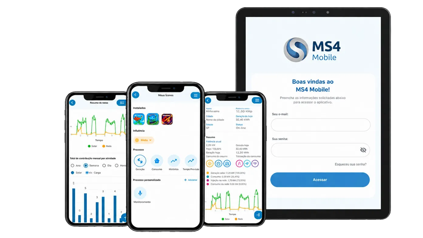 Aplicativo MS4 Mobile para avaliação e tratamento